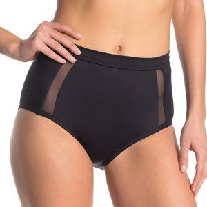 Mossimo Del Mar Mesh Panel High Waist Bikini Botto